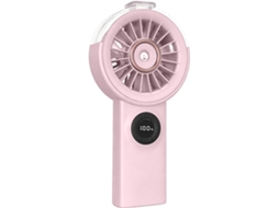 Ventilador De Mesa Recarregável Com Circulação Ar Para Mesa.