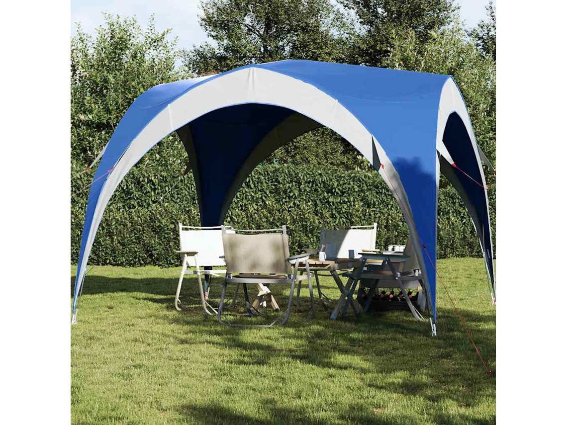 Vidaxl Tenda De Festas Impermeável Azul