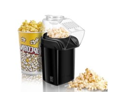 Máquina De Pipoca A Ar Quente 1200w Com Óleo Para Noites De Cinema Em Casa E Festas
