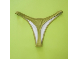 Biquíni Tanga Fasst, cor sólida, poliéster, spandex, nylon (S)