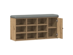 Shoe Bench, Shoe Benches Vidaxl Marrom Madeira Processada (n/a)