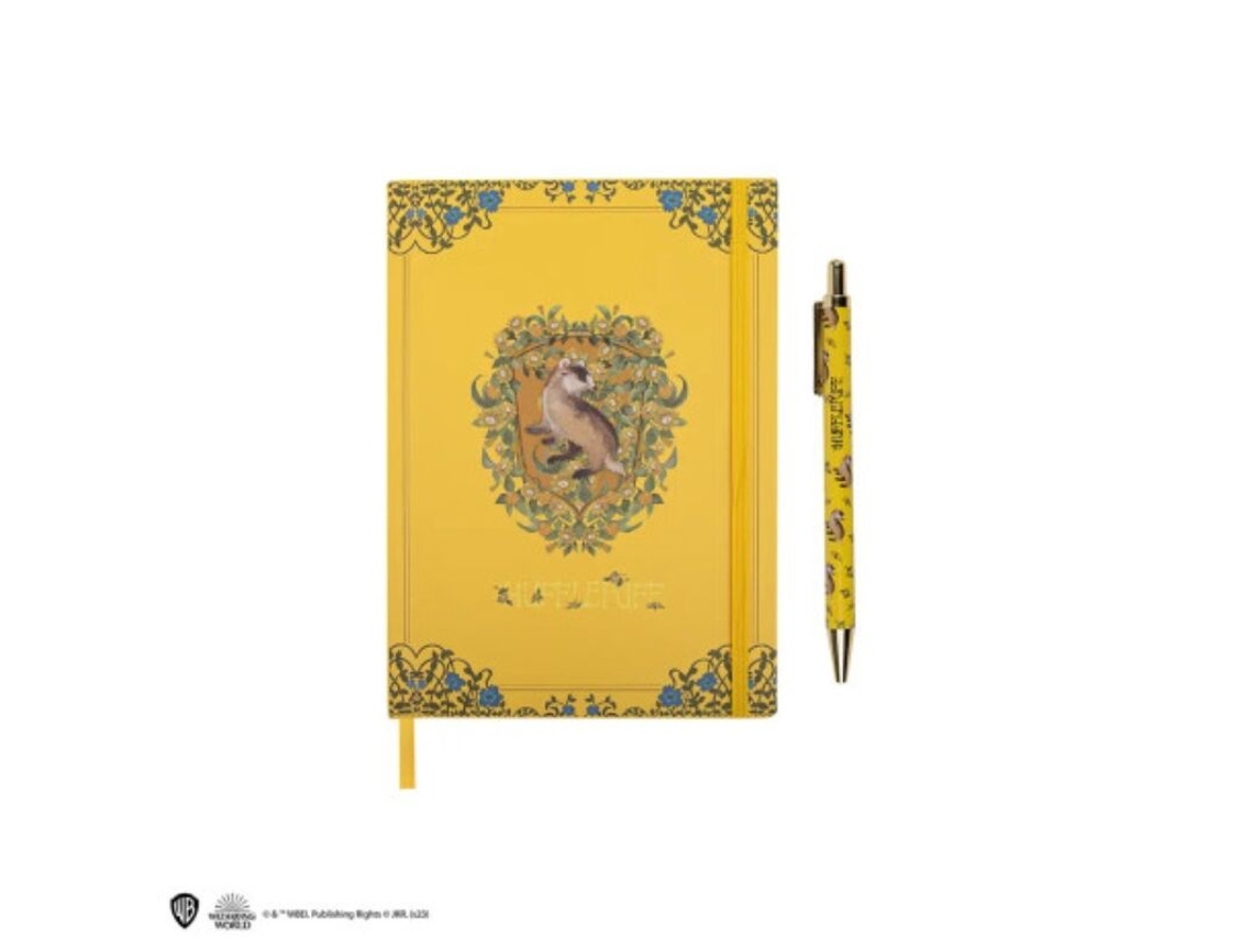 Agenda Deluxe Mundo Mágico De Hufflpuff