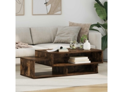 Vidaxl Mesa De Centro Carvalho Defumado 105 X 50 X 32,5 Cm