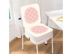 Assento Elevatório Almofada Para Bebê Eifson Esponja 5+10cm Removível Com Fixação - Laço