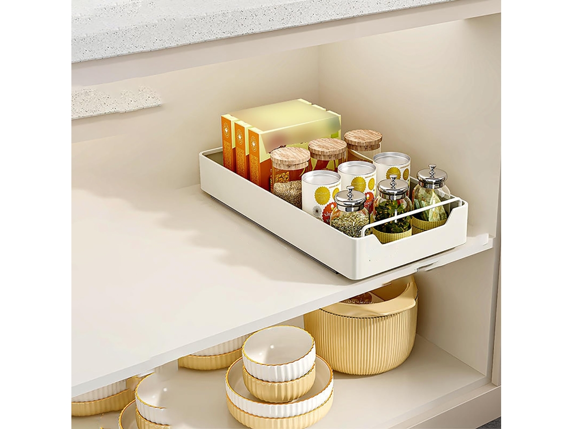 Suporte retrátil adesivo sem furação com dimensões 20x43x7 cm (1 unid.) | S/MARCA