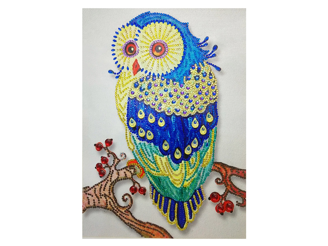 DIY Pintura de Diamante Infantil com Efeito Tridimensional | S/MARCA