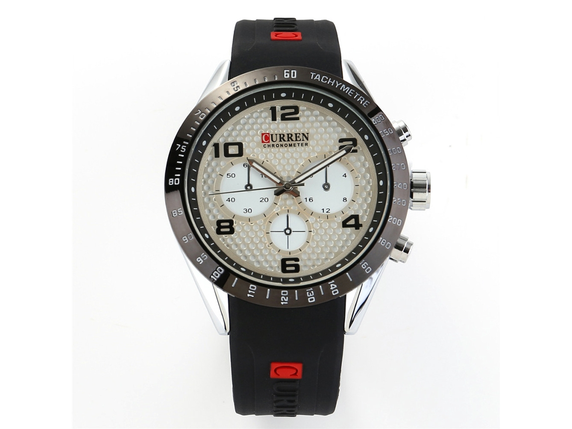 Relógio Masculino Elegante Quartz Resistente À Água 30m Durável para Formal e Informal