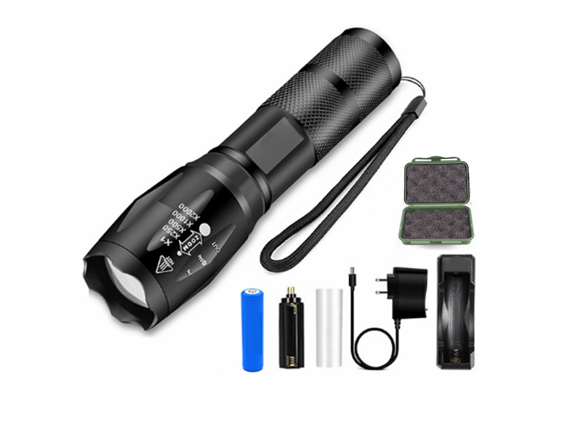 Lanterna IR 850nm Zoomável para Visão Noturna e Câmeras S/MARCA