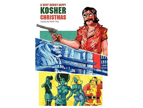 Livro A Very Merry Happy Kosher Christmas de Mark Troy (Inglês)