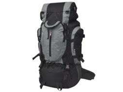 Backpack, Backpacks Vidaxl Cinzeto Tecido (75 L)