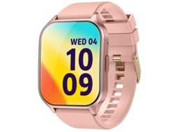 Smartwatch com tecido Amoled curvo Bluetooth com monitoramento de frequência cardíaca, pressão arterial, oxigênio no sangue e sono com Bestvite