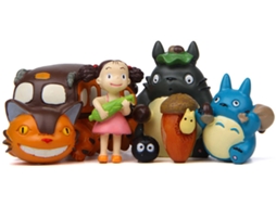 Figuras EASTVAPS Totoro Auto (6 Peças)