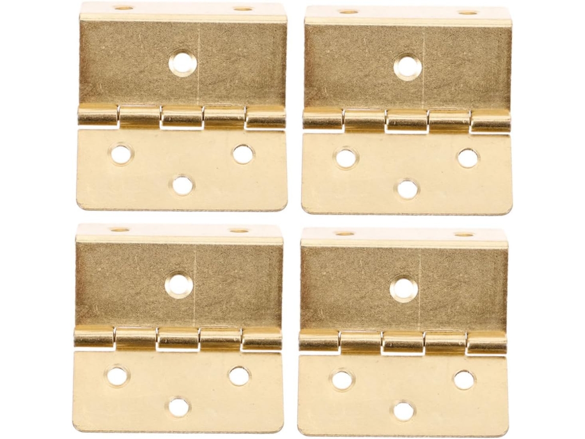 Conjunto De 4 Vintage Triplas Com 6 Furos Para Portas, Armários E