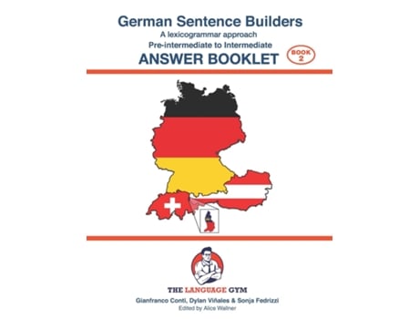 Livro German Sentence Builders - Pre-intermediate to Intermediate - ANSWER BOOKLET de Dylan Vinales (Inglês)