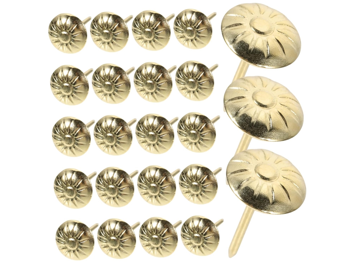 Conjunto De 300 Alfinetes Decorativos Para Estofamento Móveis -