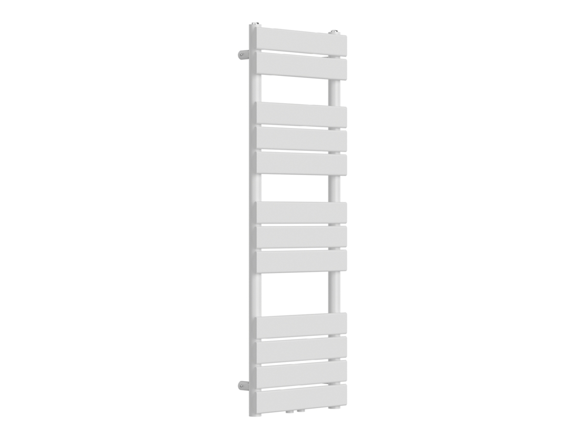 Radiador toalheiro de parede Voss 528 W 12 lâminas de aço 120x40 cm Branco NEU.HAUS