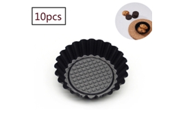 Conjunto De 10 Forminhas Para Mini Tarteletes De 11 Cm.