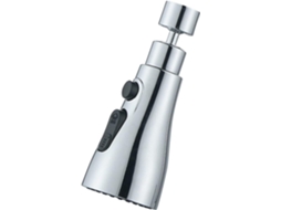 Cabezal de Riego Extraíble para Grifo de Cocina 3 Modos Rotación 360° Ahorro de Agua Antiobstrucción