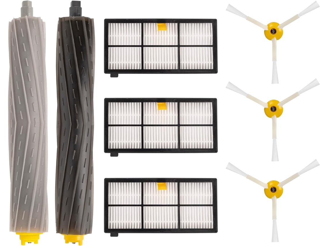 Kit Acessórios De Substituição Para Irobot Roomba Séries 800 E 900 (8 Peças) Cuich