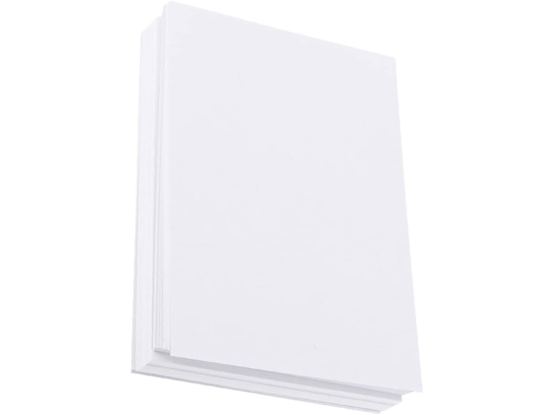 100 Folhas De Papel Para Desenho, Especiais Para Estudantes, Aquarela, Grafite.