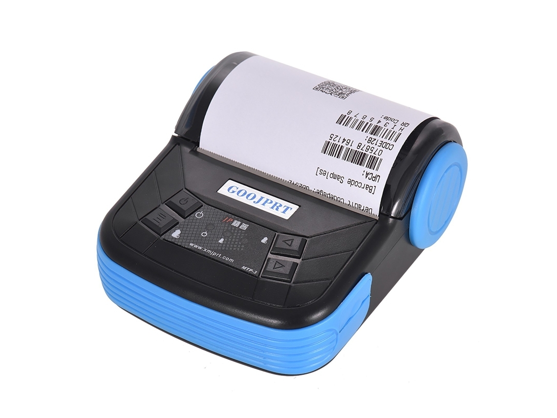 Impressora Térmica Goojprt Mtp-3 80 Mm Bt Portátil Leve Para Impressão De Recibos De Bilhetes De Supermercado Eu*