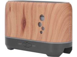 Difusor De Chama Kuidamos 200 Ml, Umidificador Elegante Com Luz Led Para Relaxamento E Meditação Em