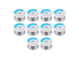 10 Peças De Fio De Estanho De Alta Pureza Com Ponto De Fusão Baixo 0,6mm 100g Para Materiais De Soldagem Industriais