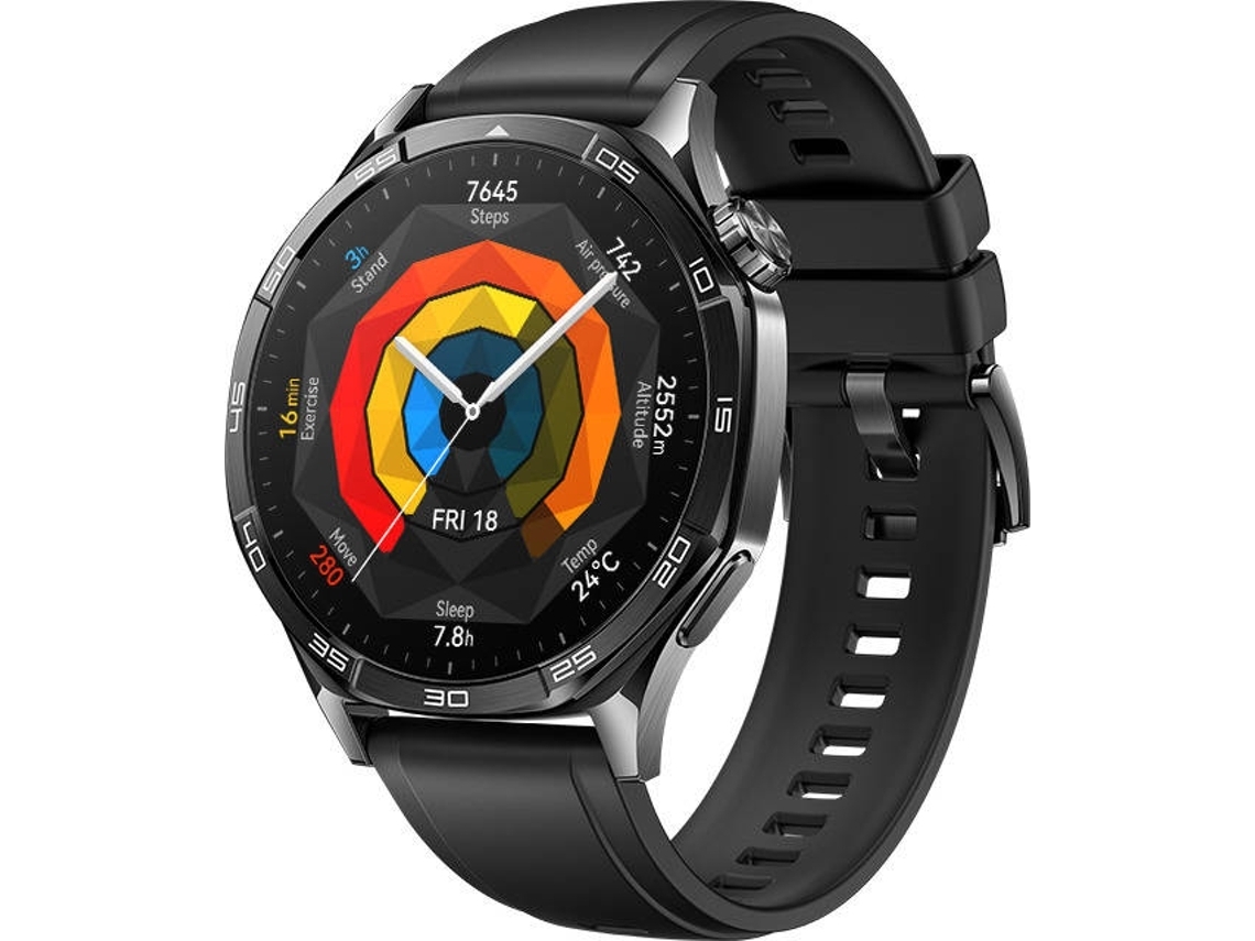 Smartwatch HUAWEI Watch GT5 (Outlet Caixa Aberta - 1.43'' - Bluetooth - Autonomia Até 14 Dias - Preto)