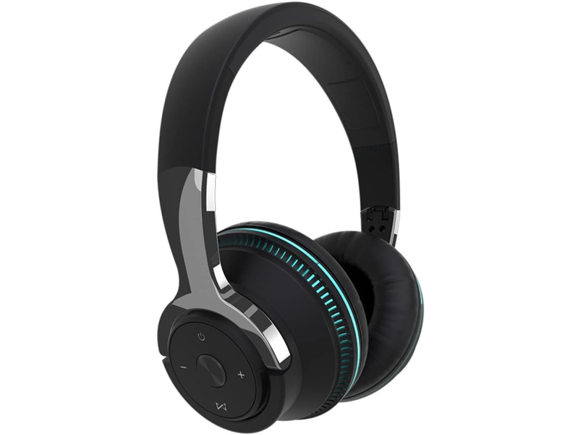 Fone De Ouvido Sem Fio Gatuida Com Tecnologia 5 1+edr, Preto, Em Abs, Supra Auricular