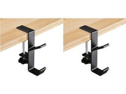 2 Peças De Crochê Latéral De Mesa Réglable, Suporte De Mesa Para Casque De, Rangement Para, Suporte De Crochê