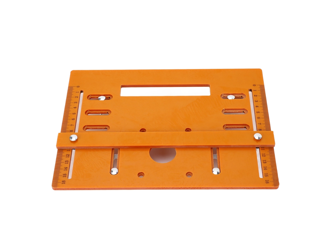 Base para máquina de corte, placa inferior para serra circular, acessórios universais para ferramentas elétricas de marcenaria.
