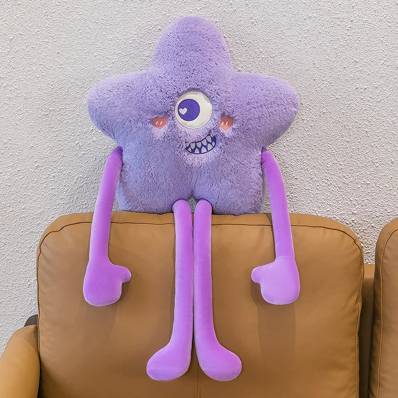 Almofada de Pelúcia Monstro de Celebridade para Adultos MDUG (roxo 80cm)