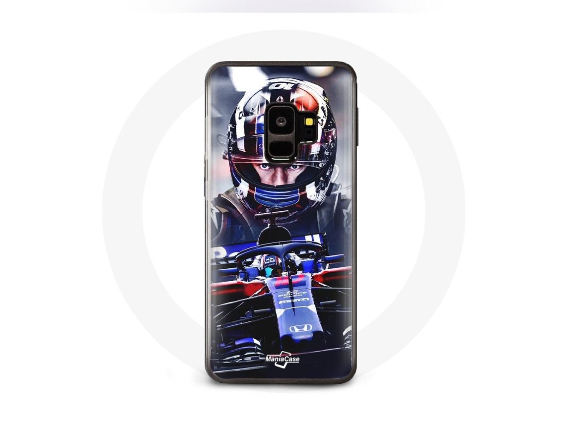 Capa para Samsung Galaxy S9 Plus Fórmula 1 Pierre Gasly Piloto de corrida francês de F1