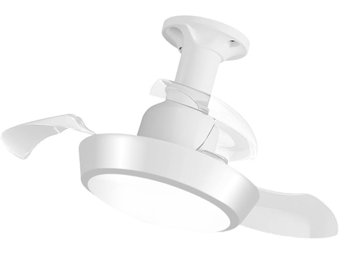 Ventilador De Teto Com Luz E Controle Remoto, Silencioso, Led Para