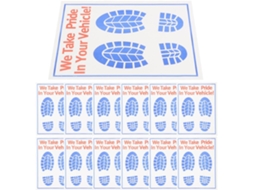 Tapetes Descartáveis De Papel Para Carro, Pacote Com 40 Unidades Universais, Proteção Prática Para O Interior Do Veículo.
