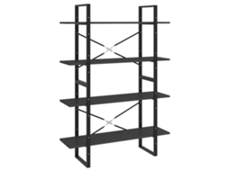 Book Cabinet, Book Cabinets Vidaxl Cinzeto Madeira Processada (n/a)