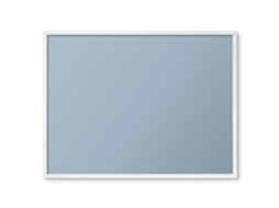 Magnetic Board For Wall Dusty Pink For The Bedroom Espelharte (80x60 Cm)