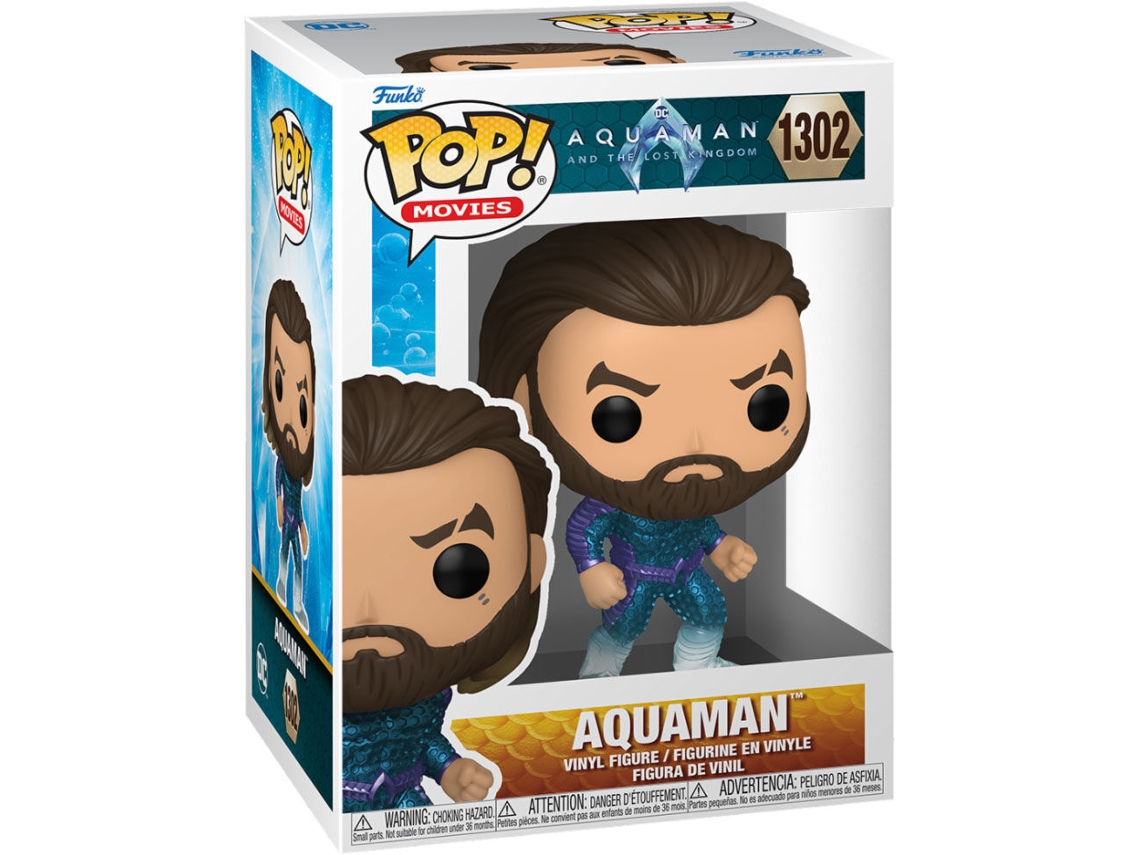 Figura Pop Dc Comics Aquaman E O Reino Perdido Aquaman