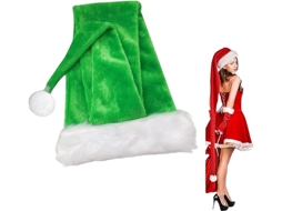 Gorro De Papai Noel Extra Longo Para Crianças E Adultos, Gorro De Natal Grosso E Macio, Perfeito Para As Festas De Natal E Ano Novo. Igvtrade