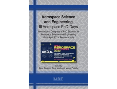 Livro Aerospace Science and Engineering III Aerospace PhD-Days de Bagassi e Sara (Inglês)