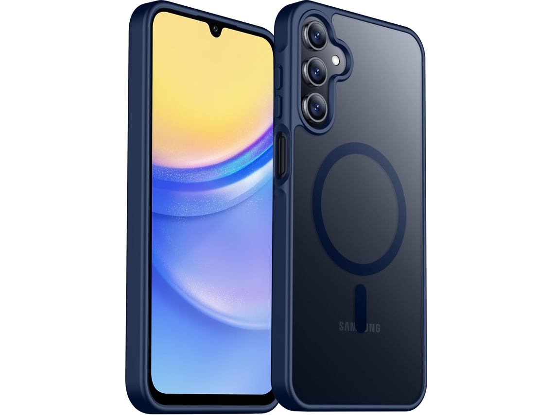 Capa Magnética Para Celular, Resistente A Impactos, Durável, Fina, Translúcida E Fosca, Anti-impressão Digital.azul, Samsung Galaxy A16
