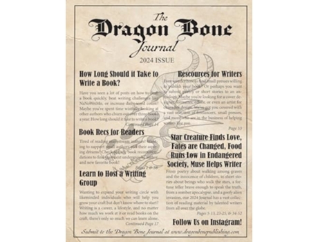 Livro The Dragon Bone Journal 2024 Issue de Stock e Effie Joe (Inglês)
