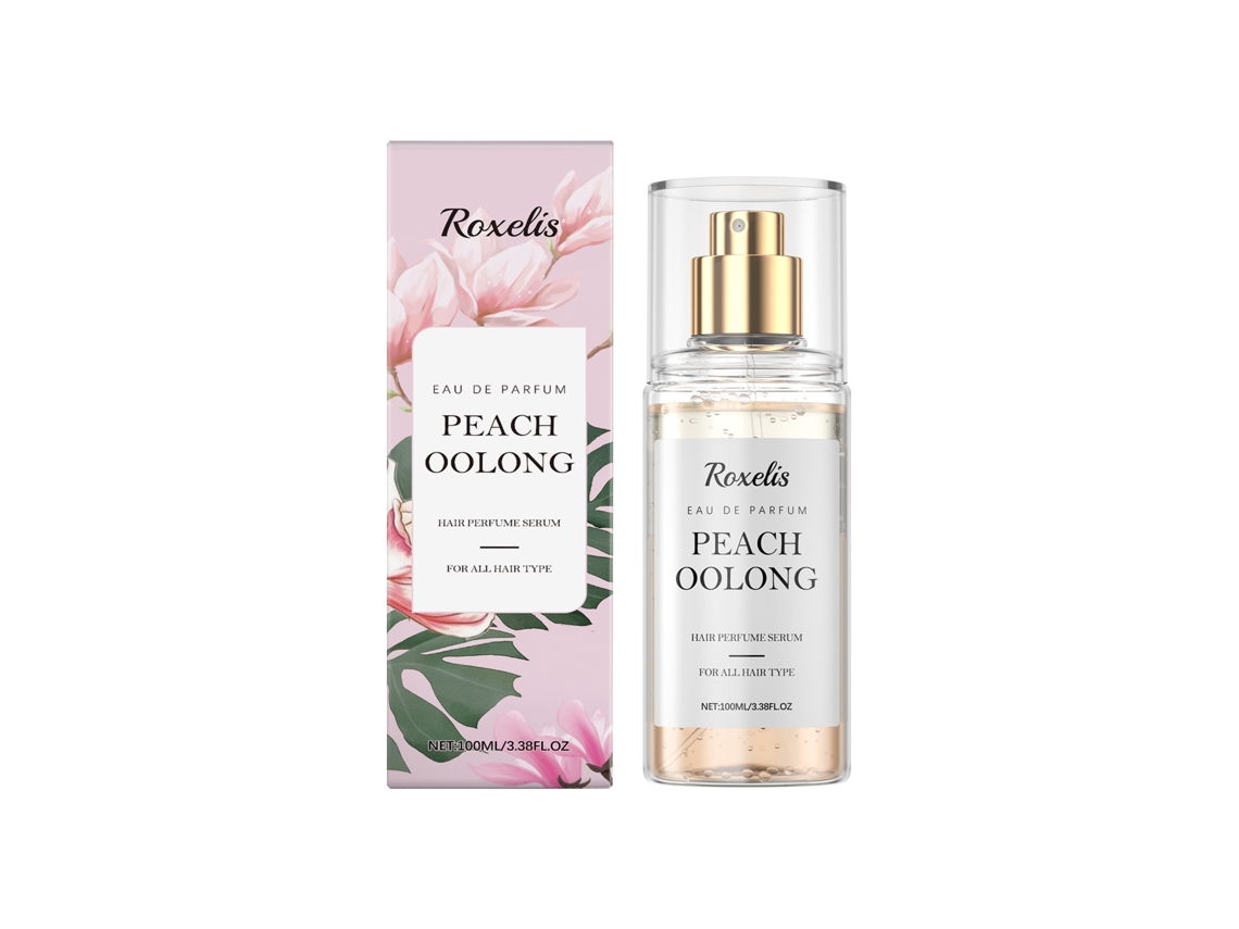 Perfume Roxelis Peach e Oolong Tea da LAXISCREED, Aroma Frutal Fresco e Duradouro