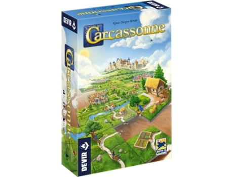 Jogo de Tabuleiro DEVIR Carcassonne (Idade Mínima: 8 - Nível Dificuldade: Intermédio - Português)