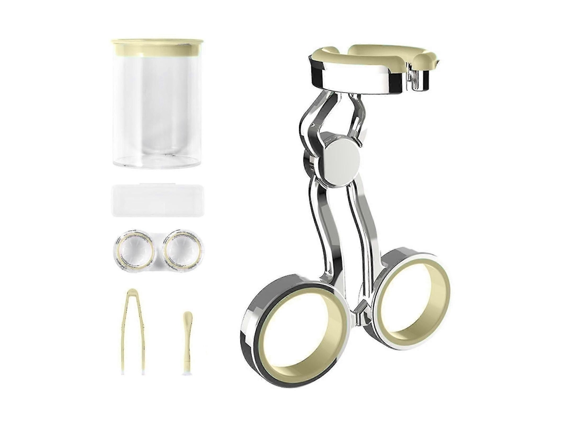 1 Conjunto De Auxílio Para Lentes De Contato Inserção Lente De Contato E Removedor Ferramenta Alta Elasticidade Silicone Center Axis Control Comp