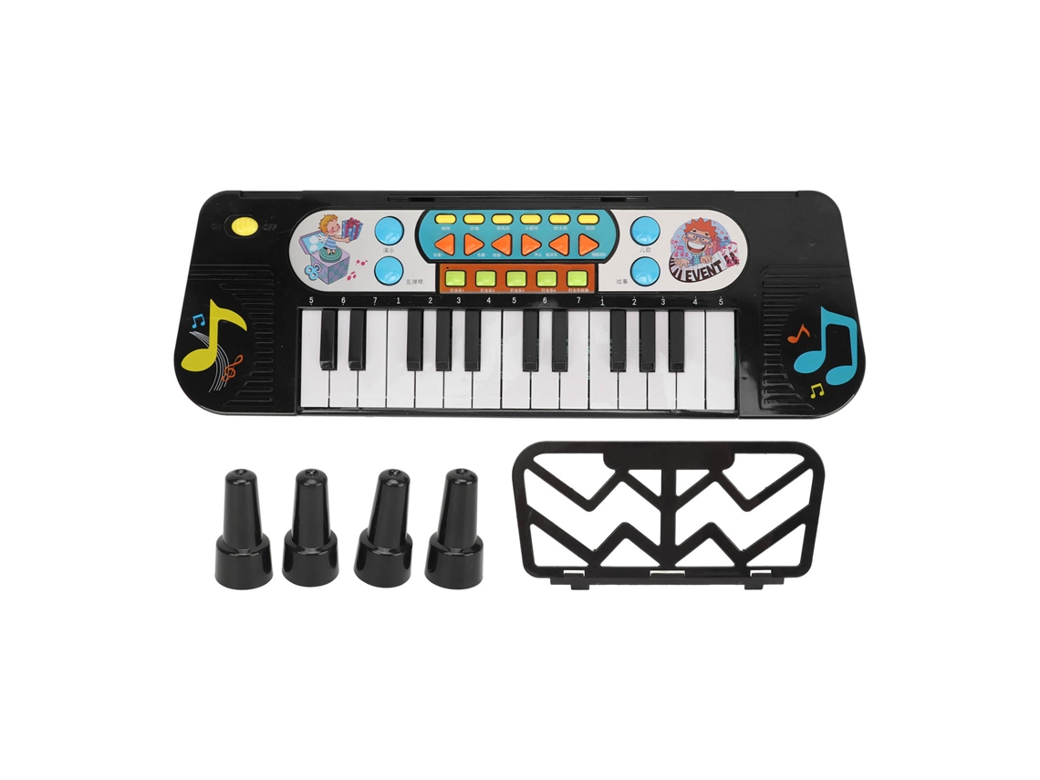 Mali teclado Piano Infantil 37 Teclas Portátil Multifuncional Instrumento Musical Brinquedo