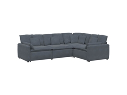 Modular Sofa, Modular Sofas Vidaxl Cinzeto Veludo