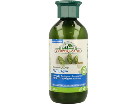 com lúpulo e 300ml anticaspa tomilho