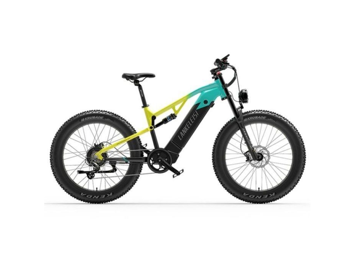 Bicicleta Elétrica Todo-o-terreno - Lankeleisi - Rv800 Plus - 48v 20ah - Bafang 750w 100nm - Totalmente Suspensa 120mm