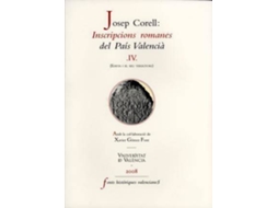 Livro Inscripcions romanes del país valencià IV Edeta i el seu territori de J Corell (Espanhol)